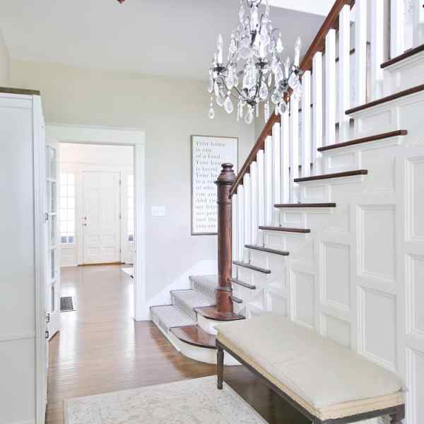 Decorating Your Enclosed Staircase with Stair Rods